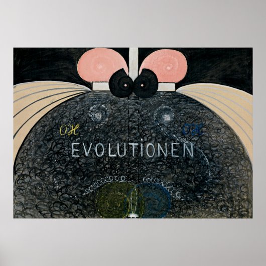Hilma af Klint - Die Evolution Poster (Vorne)