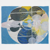 Hilma af Klint - Die großen Bilder Fleecedecke (Vorderseite (Horizontal))