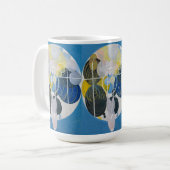 Hilma af Klint - Die großen Bilder Kaffeetasse (Vorderseite Links)
