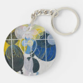 Hilma af Klint - Die großen Bilder Schlüsselanhänger (Rückseite)
