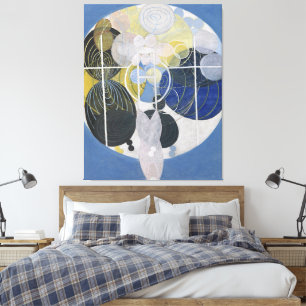 Hilma af Klint - Die großen Figurenmalereien, Nr. Leinwanddruck
