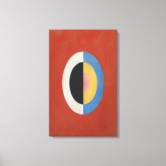 Hilma af Klint - DIE SCHWANZ NR. 17 1915 0 Leinwanddruck (Vorderseite)