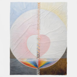 Hilma af Klint - Die Taube Fleecedecke