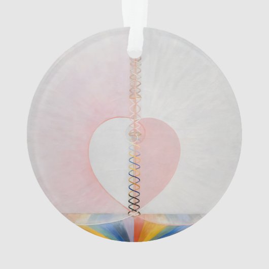Hilma af Klint - Die Taube Ornament (Rückseite)