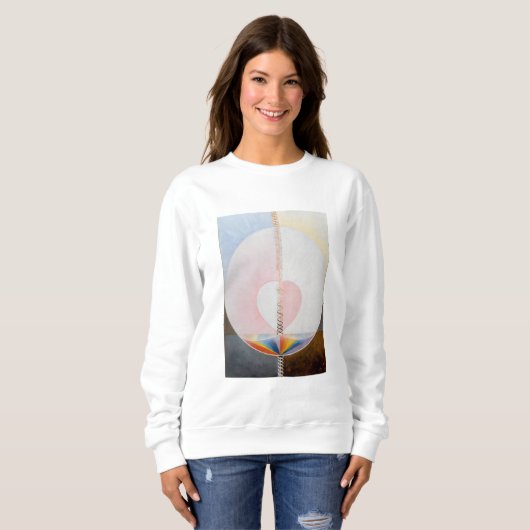 Hilma af Klint - Die Taube Sweatshirt (Vorne ganz)