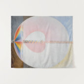 Hilma af Klint - Die Taube Wandteppich (Vorderseite (Horizontal))