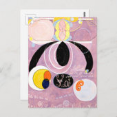 Hilma af Klint - Die zehn größten, Nr. 06 Postkarte (Vorne/Hinten)