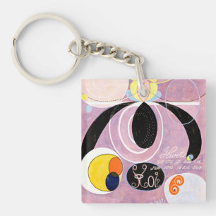Hilma af Klint - Die zehn größten, Nr. 06 Schlüsselanhänger