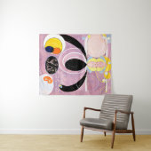 Hilma af Klint - Die zehn größten, Nr. 06 Wandteppich (Beispiel (Horizontal))