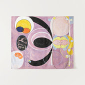 Hilma af Klint - Die zehn größten, Nr. 06 Wandteppich (Vorderseite (Horizontal))