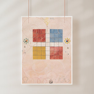 Hilma Af Klint, Die zehn Größten Nr. 10, Abstrakte Poster