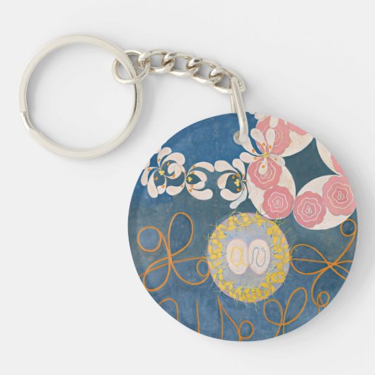 Hilma af Klint - Die zehn größten, Nr. 1 Schlüsselanhänger (Vorderseite)