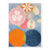 Hilma Af Klint, die zehn größten Nr. 2, Abstrakte  Fotodruck (Vorne)