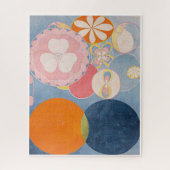 Hilma Af Klint, die zehn größten Nr. 2, Abstrakte Puzzle (Vertikal)