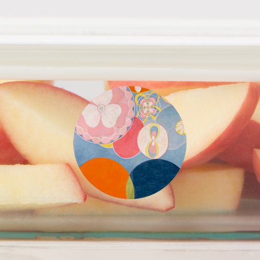 Hilma af Klint - Die zehn größten, Nr. 2, Kindheit Etiketten (Befestigt)