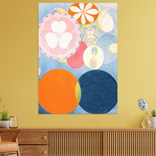 Hilma af Klint - Die zehn größten, Nr. 2, Kindheit Leinwanddruck (Insitu (Wohnzimmer))