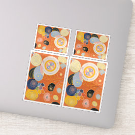 Hilma Af Klint, die zehn größten Nr. 3, Abstrakte  Aufkleber