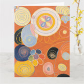 Hilma Af Klint, die zehn größten Nr. 3, Abstrakte  Karte (Gelbe Blume)