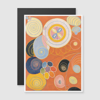 Hilma Af Klint, die zehn größten Nr. 3, Abstrakte Magneteinladung