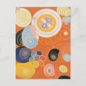 Hilma Af Klint, die zehn größten Nr. 3, Abstrakte Postkarte (Vorderseite)