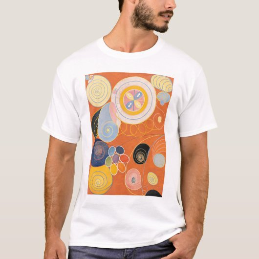 Hilma Af Klint, die zehn größten Nr. 3, Abstrakte T-Shirt (Vorderseite)