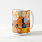 Hilma af Klint - Die zehn größten, Nr.3, Jugend Kaffeetasse (VorderseiteRechts)