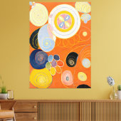 Hilma af Klint - Die zehn größten, Nr.3, Jugend Leinwanddruck (Insitu (Wohnzimmer))