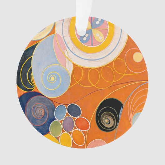 Hilma af Klint - Die zehn größten, Nr.3, Jugend Ornament (Vorderseite)