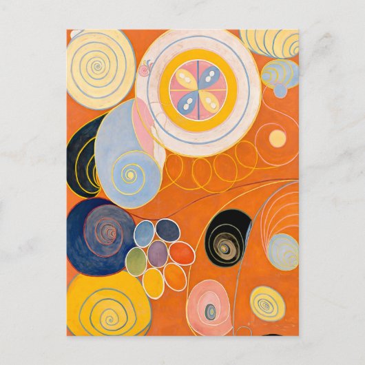 Hilma af Klint - Die zehn größten, Nr.3, Jugend Postkarte (Vorderseite)