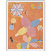 Hilma Af Klint, Die zehn größten Nr. 4, Abstrakte Aufkleber (Vorderseite)