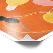 Hilma Af Klint, Die zehn größten Nr. 4, Abstrakte Fotodruck (Ecke)