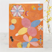 Hilma Af Klint, Die zehn größten Nr. 4, Abstrakte Karte (Gelbe Blume)