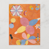 Hilma Af Klint, Die zehn größten Nr. 4, Abstrakte Postkarte (Vorderseite)
