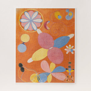 Hilma Af Klint, Die zehn größten Nr. 4, Abstrakte Puzzle