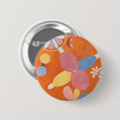 Hilma af Klint Die zehn größten Nr._4 Button (Vorne & Hinten)