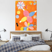 Hilma af Klint - Die zehn größten, Nr.4, Jugend Leinwanddruck (Insitu (Schlafzimmer))