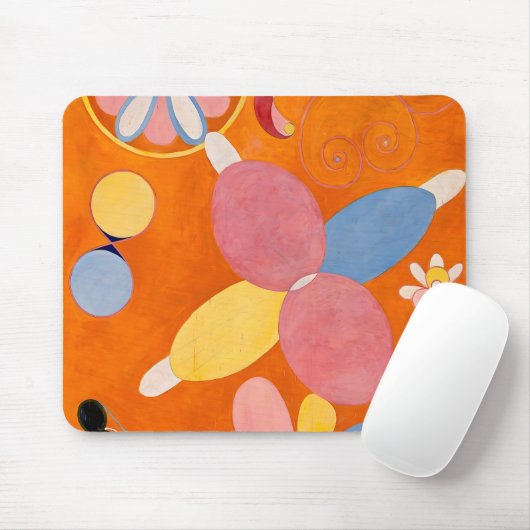 Hilma af Klint - Die zehn größten, Nr.4, Jugend Mousepad (Mit Mouse)