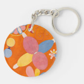 Hilma af Klint - Die zehn größten, Nr.4, Jugend Schlüsselanhänger (Rückseite)