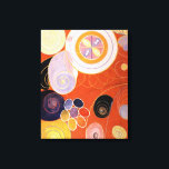 Hilma af Klint - Die zehn größten, Nr. 4 Leinwanddruck<br><div class="desc">Hilma af Klint Kunstwerke,  sie sind zehn Größen,  Nr. 4.</div>