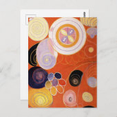 Hilma af Klint - Die zehn größten, Nr. 4 Postkarte (Vorne/Hinten)