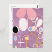 Hilma af Klint - Die zehn größten Nr. 5 Postkarte (Vorne/Hinten)