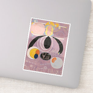 Hilma Af Klint, Die zehn größten Nr. 6, Abstrakte Aufkleber