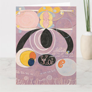 Hilma Af Klint, Die zehn größten Nr. 6, Abstrakte  Karte