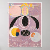 Hilma Af Klint, Die zehn größten Nr. 6, Abstrakte Poster (Vorne)