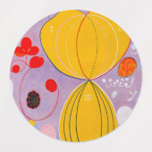 Hilma af Klint - Die zehn größten Nr. 7 Etiketten (Design 1)