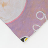 Hilma af Klint - Die zehn größten Nr. 7 Fleecedecke (Ecke)
