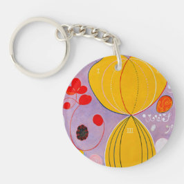 Hilma af Klint - Die zehn größten Nr. 7 Schlüsselanhänger