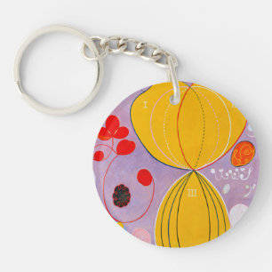 Hilma af Klint - Die zehn größten Nr. 7 Schlüsselanhänger
