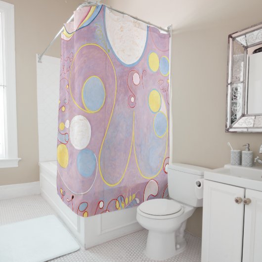 Hilma af Klint - Die zehn größten Nr. 8 Duschvorhang (Beispiel)