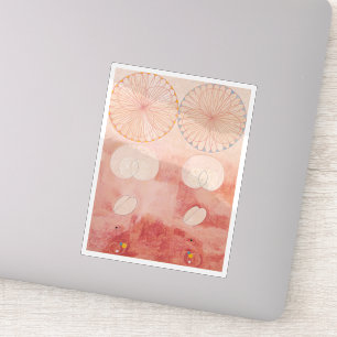 Hilma Af Klint, die zehn größten Nr. 9, Abstrakte  Aufkleber